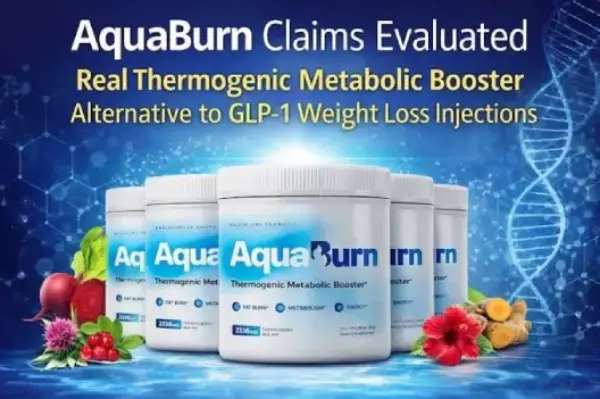 AquaBurn dietary supplement bottles